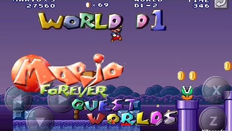 Mario Forever Quest Worlds Android : World D1.