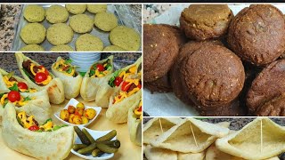 Falafel facile ?سندويشات الفلافل على طريقتي +طريقة البطبوط