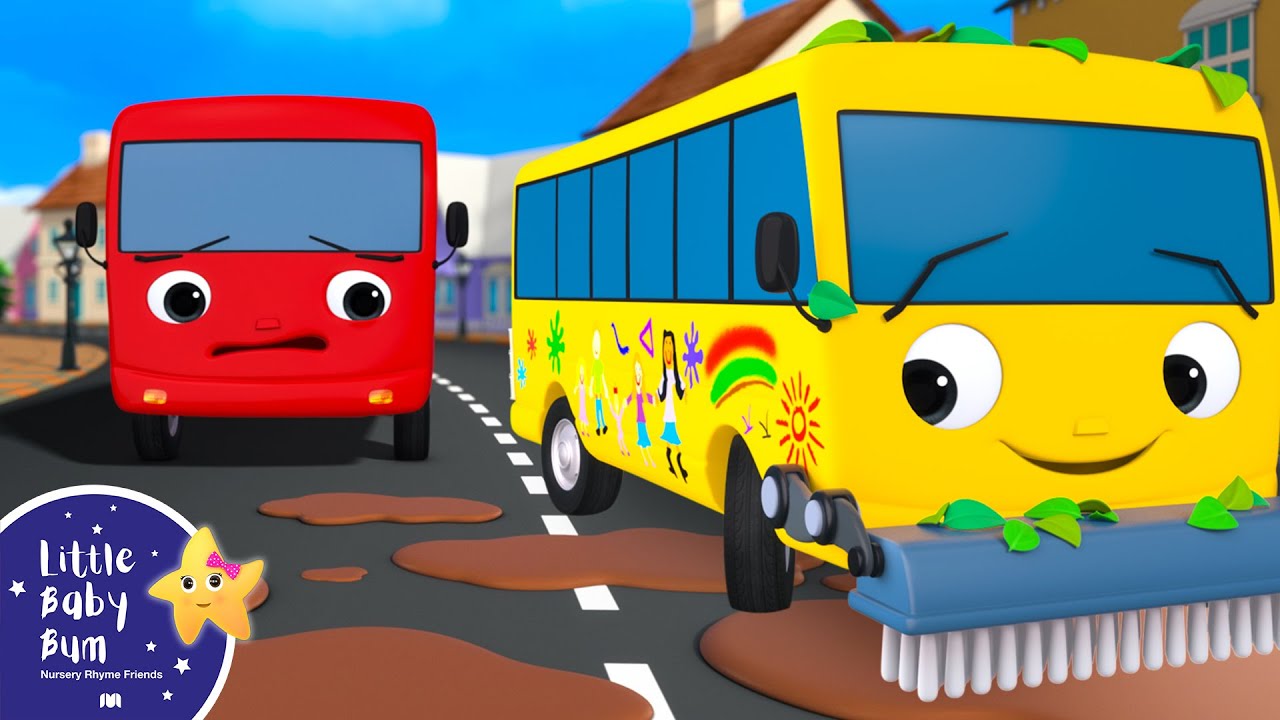 Different Types Of Buses Bus Tidying Up Song Little Baby Bum Brand New Nursery Rhymes For Kids Youtube