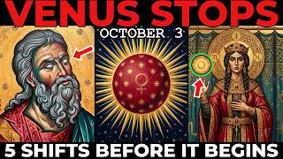 VENUS STOPS ON OCTOBER 3RD! 5 Cosmic Shifts Before Venus Retrograde 2026 Begins