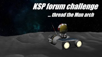 KSP Mun arch challenge