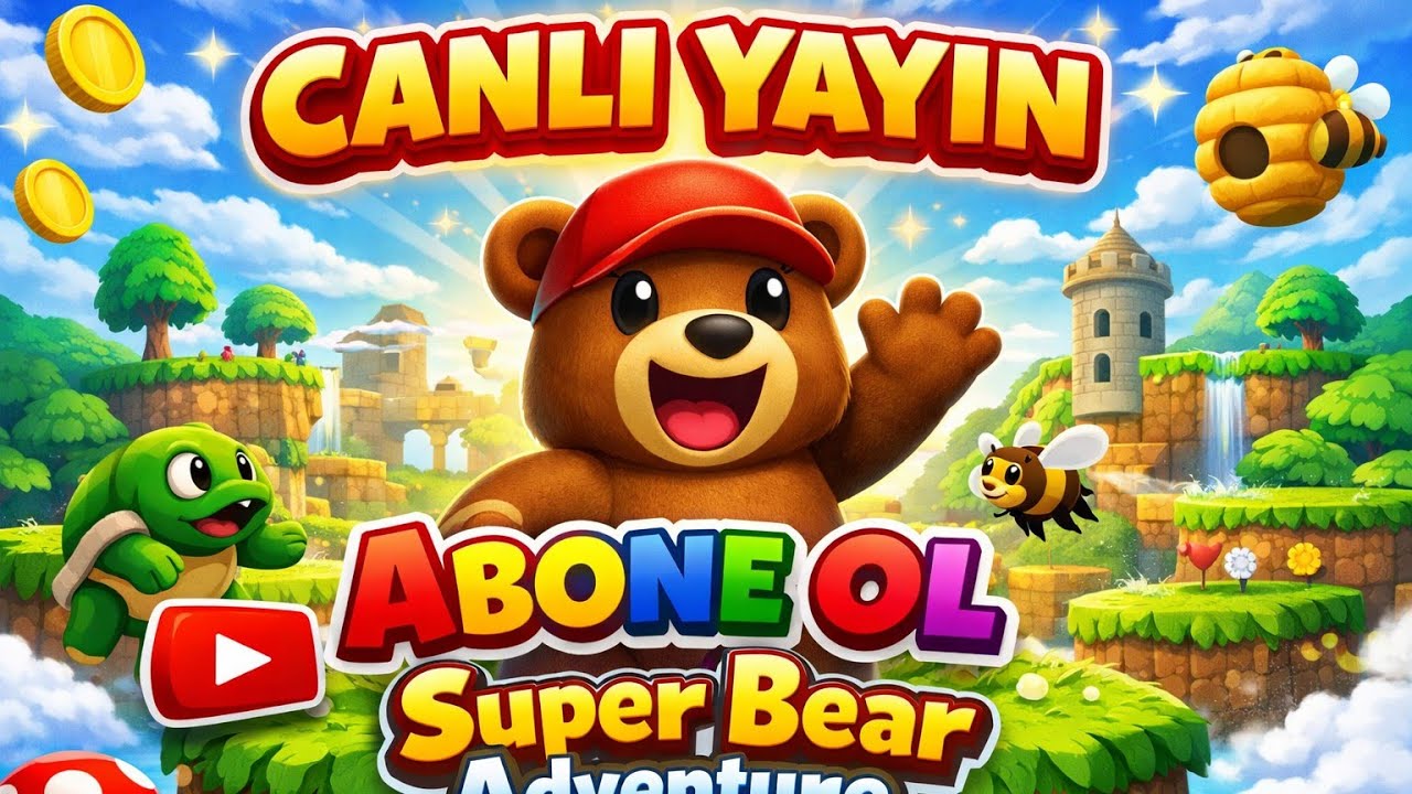 HEP BERABER SUPER BEAR OYNUYORUZ