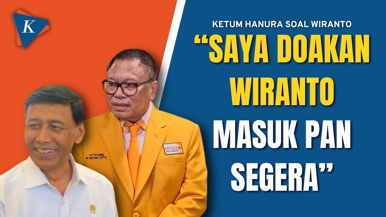 Momen Oesman Sapta Doakan Wiranto Segera Masuk PAN - YouTube