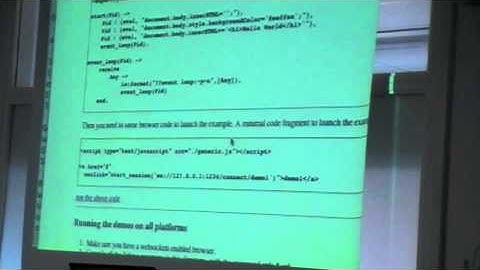 Lecture by Joe Armstrong part 6