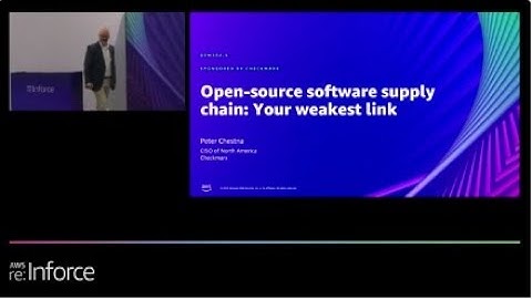 AWS re:Inforce 2022 - Open-source software supply chain: Your weakest link (Checkmarx) (DEM-204-S)