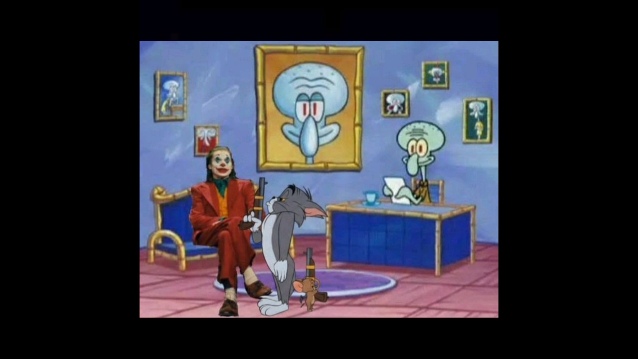 Joker sends Tom and Jerry to Jesus, so Spike sends Joker to Jesus #shorts #joker #tomandjerry