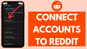 How to Connect Accounts in Reddit (2024) | Reddit Tutorial