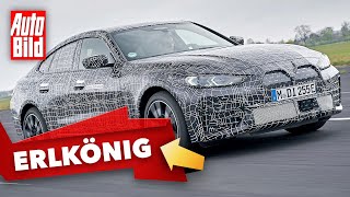 BMW i4 (2021) | Unterwegs mit BMWs neuer E-Limousine | Erlkönig-Fahrt mit Alexander Bernt