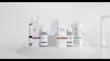 Essential Oil 3D Products advertisement | Cosmetic Products 3D animation video ad