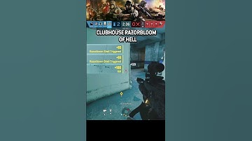 Thorn Razorbloom Strats (clubhouse) #shorts #rainbowsixsiege #r6s #r6