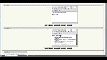AEC Settings Part 5 - Invoice Customization Tab