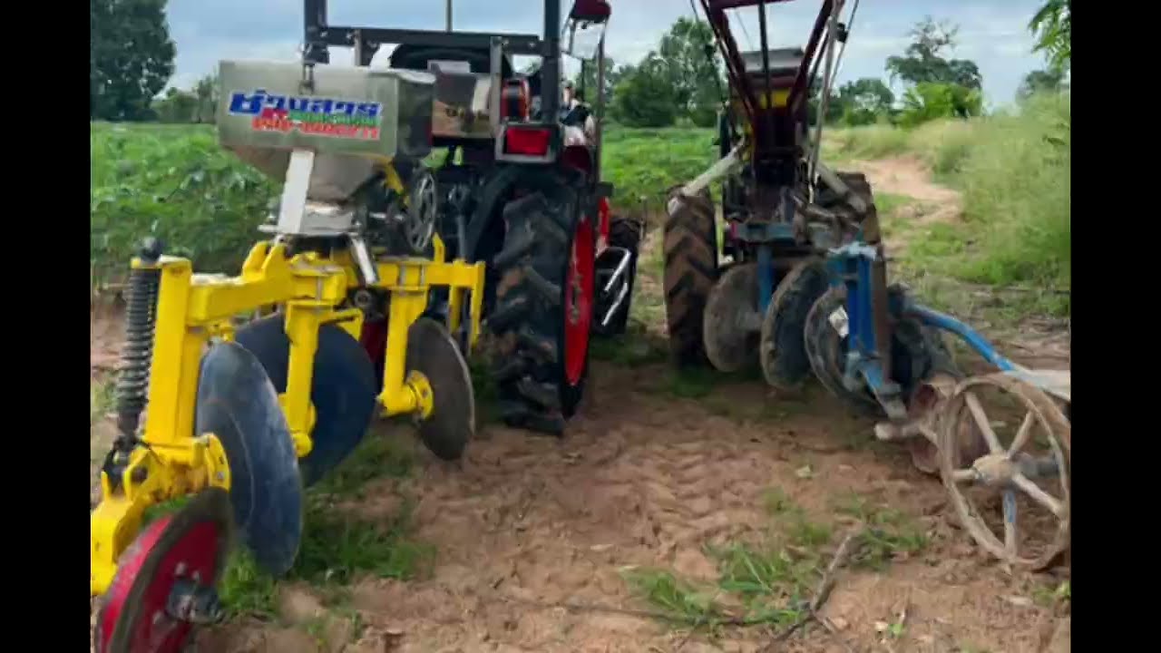 อุปกรณ์ ผาน4ต่อพ่วง รถไถมือเดินตาม รถนั่งขับ 21-24แรง #ช่างสารเกษตรจักรกล