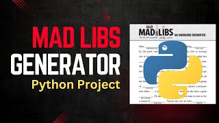 Mad Libs Generator Python Project | Fun Python Project for Beginners | Python Coding Tutorial
