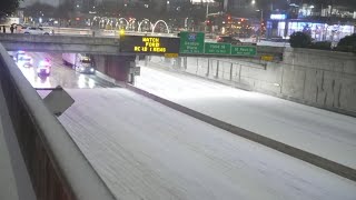 Woodall Roders Freeway Blocked Off Near Klyde Warren Park After Traffic Jam