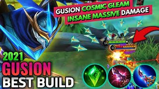 Gusion Insane Massive Damage Build | Gusion Best Build 2021 | Top 1 Global Gusion Build - MLBB