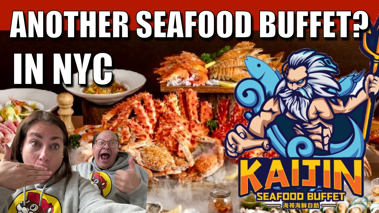 LIVE 🔴 Is this AYCE Seafood Buffet Good? Kaijin Buffet in The Bronx 🍽️ #NYC #life #food