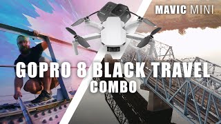 MAVIC mini And GOPRO 8 BLACK COMBO for TRAVEL videos