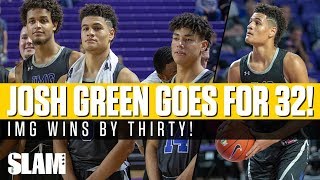 IMG Academy rolls by THIRTY! Josh Green goes for 32 points 🇦🇺