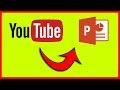 How to Embed YouTube video in PowerPoint 2019 Presentation