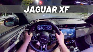 2021 Jaguar XF | POV Night Drive Jaguar Xf R Dynamic Se