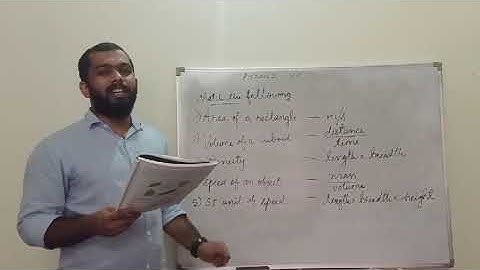 Mr  Jis Zacharias Class 7 Physics Chapter 1 Exercise