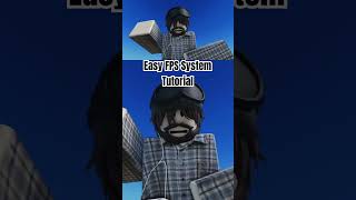 How To Make A FPS System Tutorial #roblox #shorts #tutorial