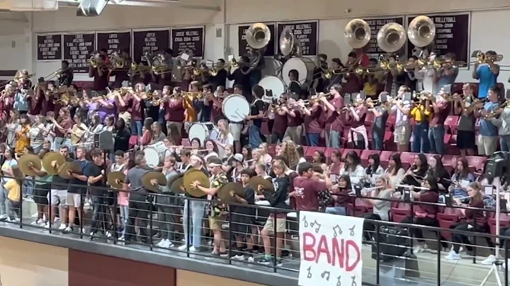 Whitehouse High School Band - WHS fight song for Senior Pep Rally