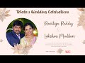 Tetalas wedding celebrations raviteja reddy  weds lakshmi madhuri