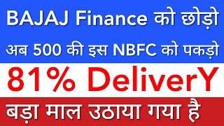 BAJAJ FINANCE को छोड़ो  इसको पकड़ो • SHARE MARKET LATEST NEWS TODAY • STOCK MARKET INDIA