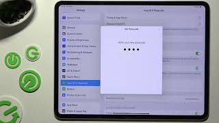 Apple iPad Pro 13 2024 - How to Add Screen Lock | Enhance Device Security