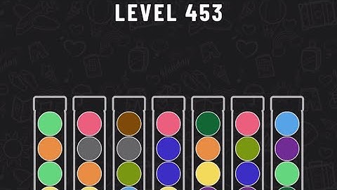 Ball Sort Puzzle Level 453 #ballsortpuzzle #ballsortpuzzlegameplay #puzzlegame #mobilegames