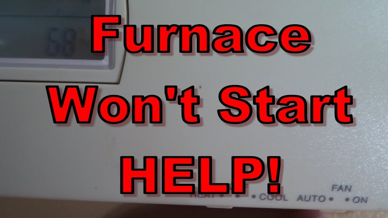 My Furnace Won't Run Common Check and Thermocouple repair YouTube