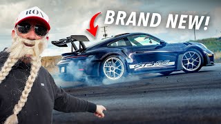 Buying A Brand New Porsche GT3RS And Immediately Drifting It