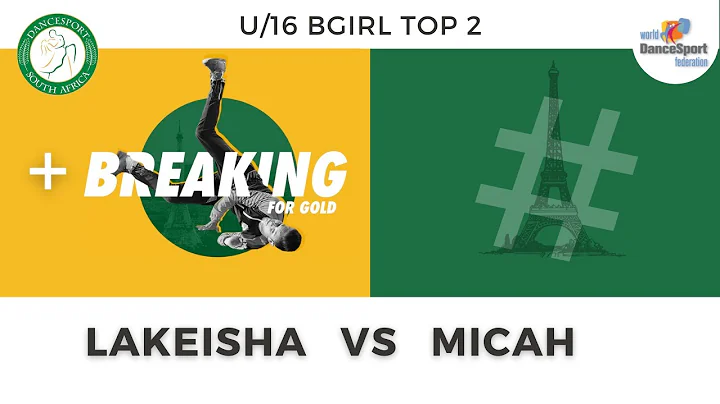 Lakeisha vs Micah - Breaking For Gold DSSA South A...