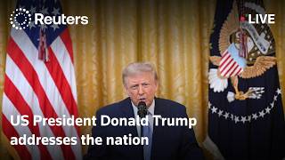 LIVE: President Trump gives a national address