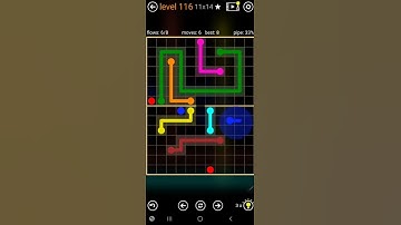 How To Solve Flow Free Hourglass Pack Level 116 11x14 Board Hard Walk Through Solution Walkthrough