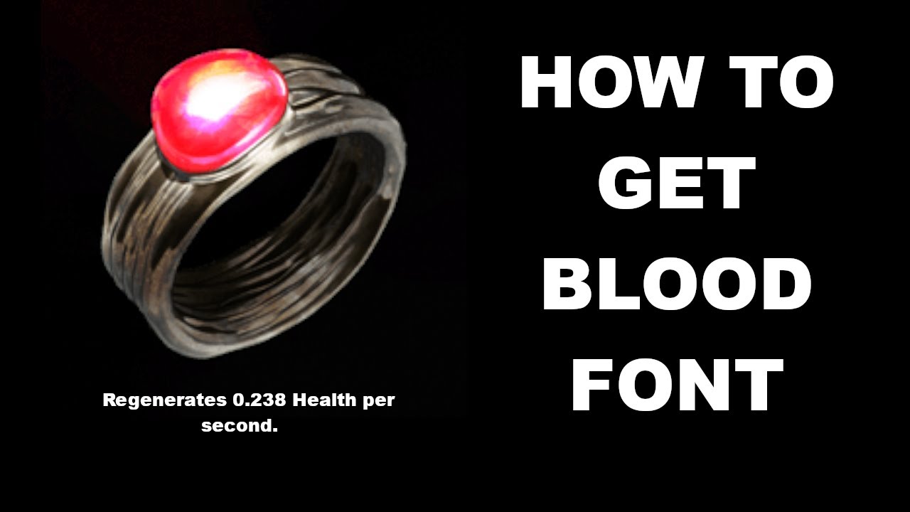 Remnant: From the Ashes ⊳ How to get Blood Font【Guide | 1080p Full HD
