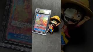 Portgas D. Ace OP08-052 Japanese BGS 9.5 #226 #treding #trendingshorts #trend #trending