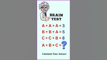 "Ultimate Brain Puzzle Challenge | Can You Solve It?" #shorts #braintest