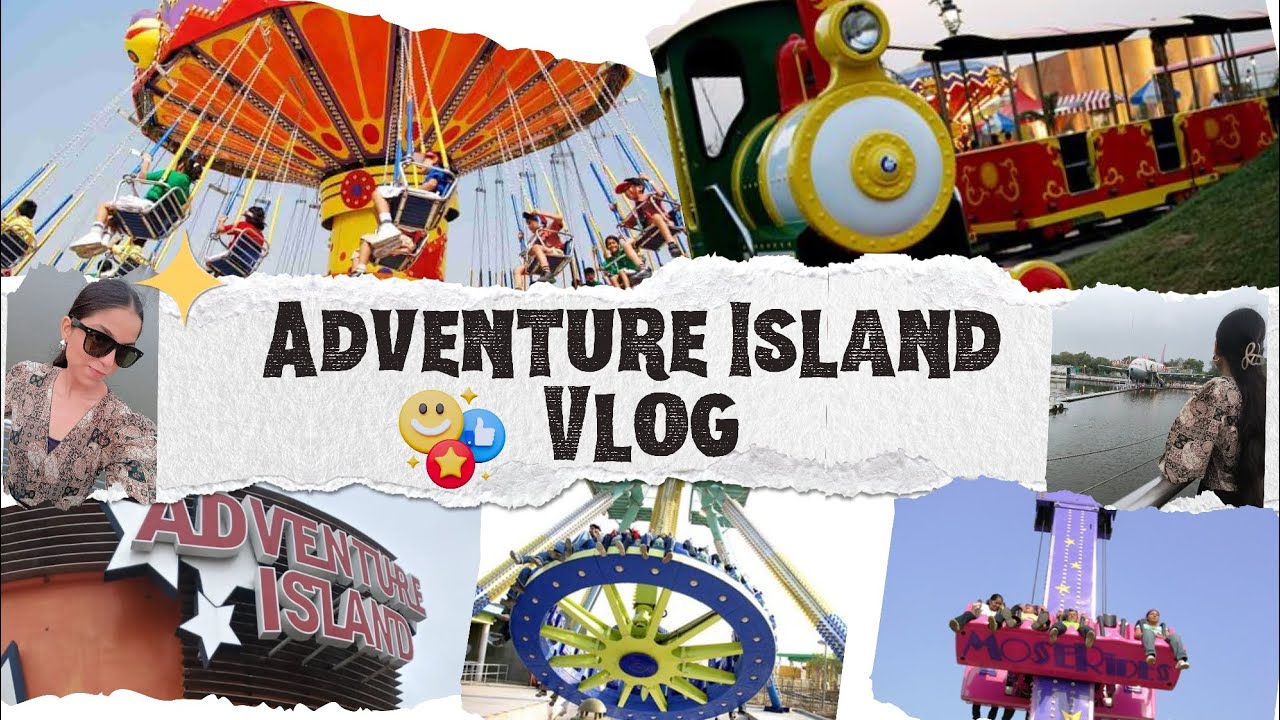 Adventure Island Vlog with Family 💫WE SCREAMED SO LOUD! 😂 | Rohini ...