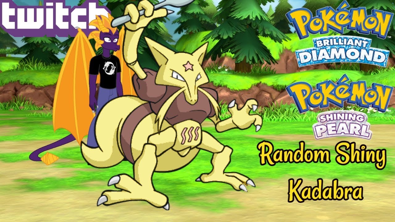 Random Shiny Kadabra Pokémon Brilliant Diamond And Shining Pearl YouTube