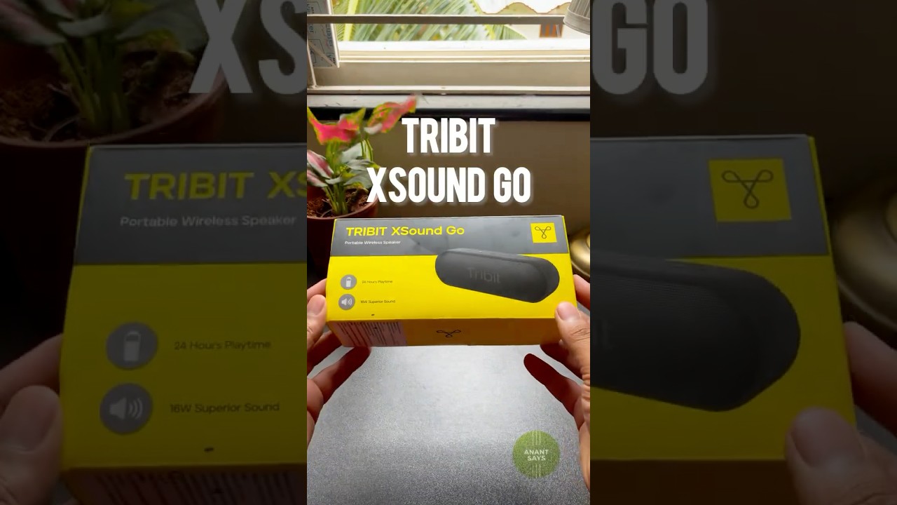 This Is a Tribit Xsound Go Portable Wireless Bluetooth Speaker.