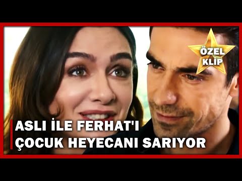 Aslı ile Ferhat'ı Çocuk Heyecanı Sarıyor! - Siyah Beyaz Aşk Özel Klip