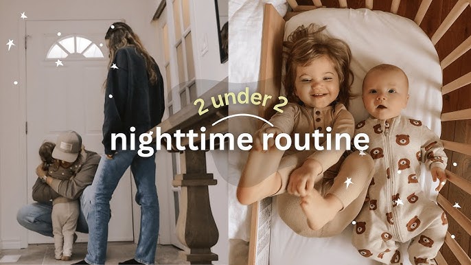 SOLO BEDTIME ROUTINE WITH BABY & TODDLER