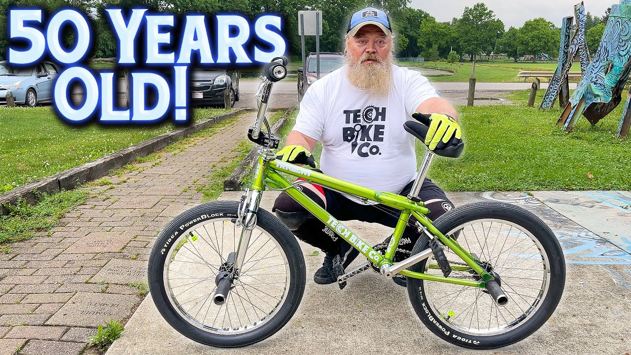 50 YEAR OLD BMX SHREDDER Dustin Reese Bike Check - YouTube