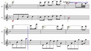 Wedding Song - Bb Tenor/Soprano Sax Sheet Music [ kenny g ] chords