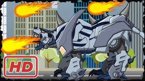 Dino Robot Smilodon Titanium Full Game Walkthrough All Levels