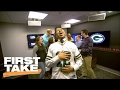 Stephen A. Smith Celebrates Cowboys' Loss By Wearing Rodgers' Jersey | First Take | January 26, 2017