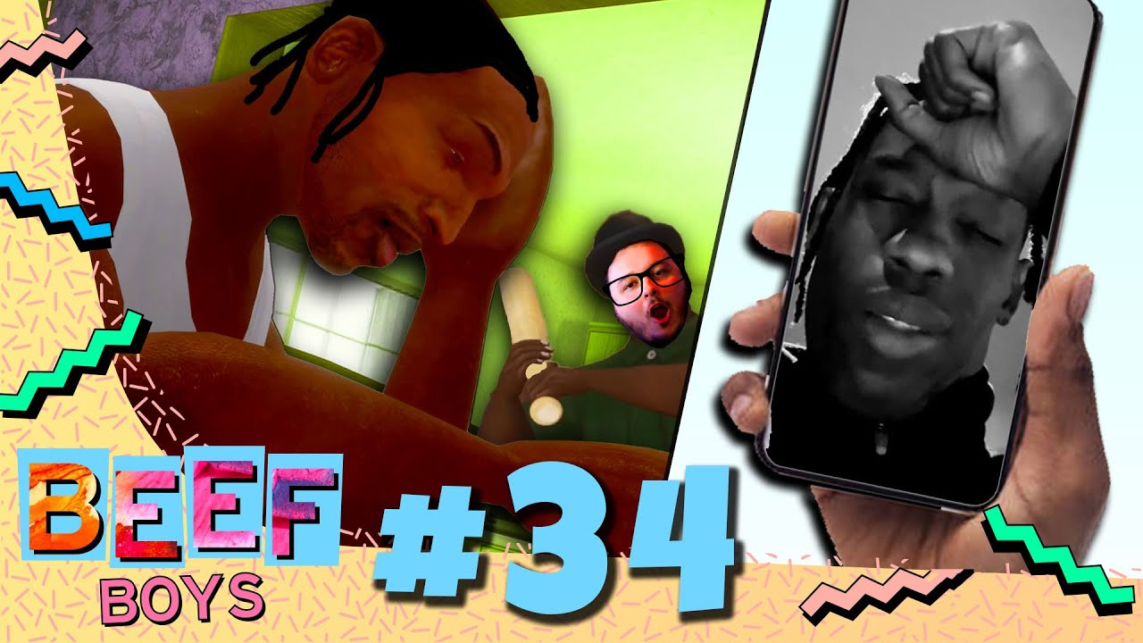 Travis Scott Goes Super Saiyan Sicko Mode  - Beef Boys #34
