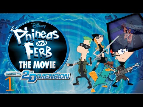 Phineas and Ferb: Across The 2nd Dimension #1: Мир ожившего желе!